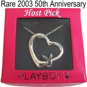Playboy heart necklace Clearance